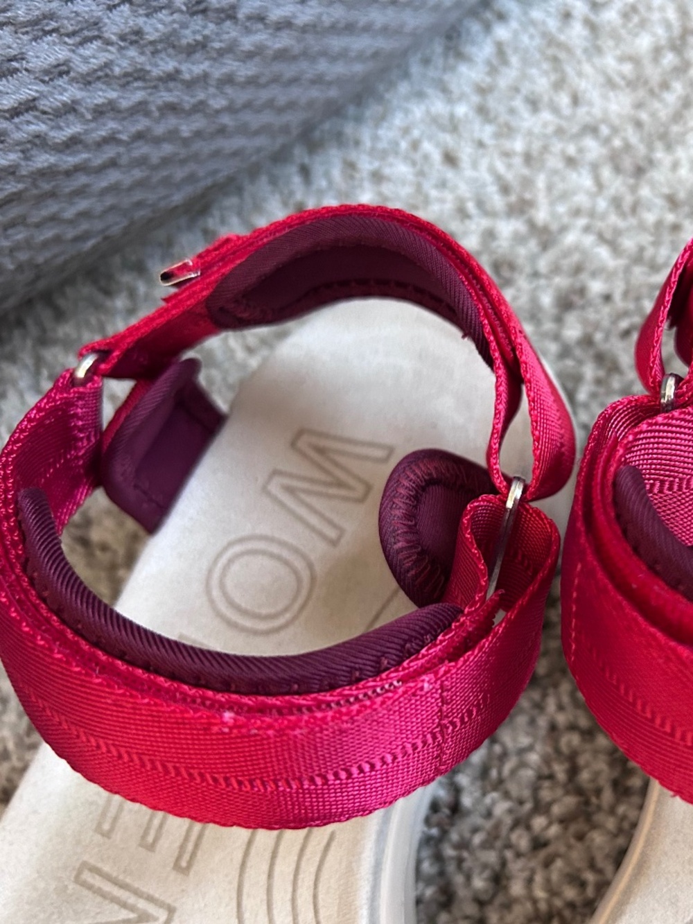 WODEN LINE - FIRE RED SANDALS - Picture 6 of 8